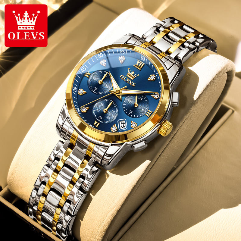 Jewelry Diamond Watches - OLEVS ساعة نسائية ماركة فاخرة ساعة