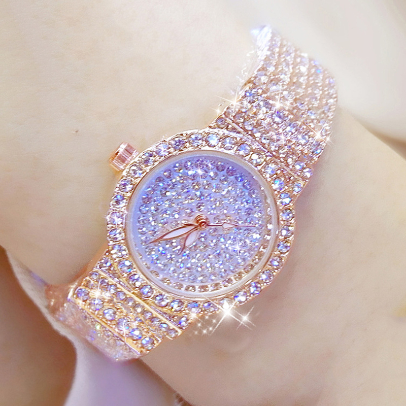 Jewelry Diamond Watches - ساعة نسائية من ماركات فاخرة شهيرة،