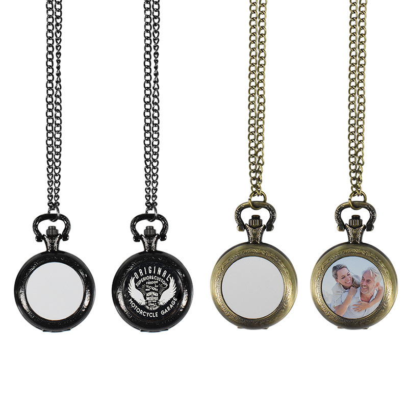 Jewelry Type Watches - قلادة ساعة جيب معدنية عتيقة مخصصة،