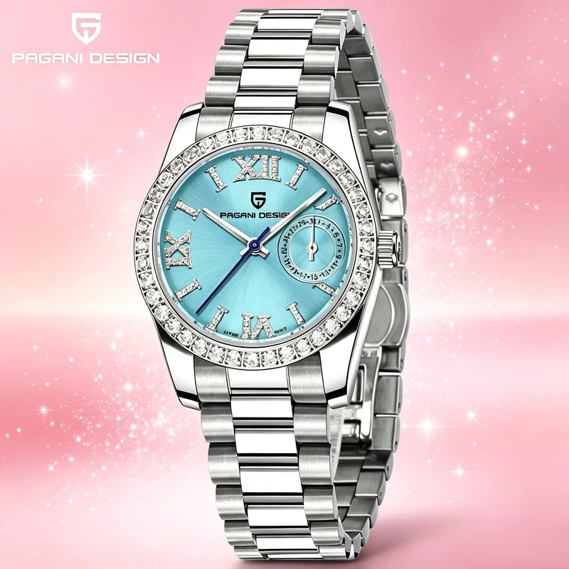 Jewelry Diamond Watches - ساعة PAGANI DESIGN 1776 32MM كوارتز