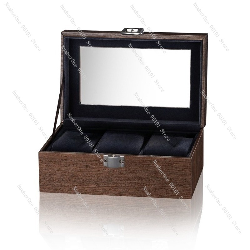 Jewelry And Watches Box - سلسلة صناديق ساعات من خشب الجوز،