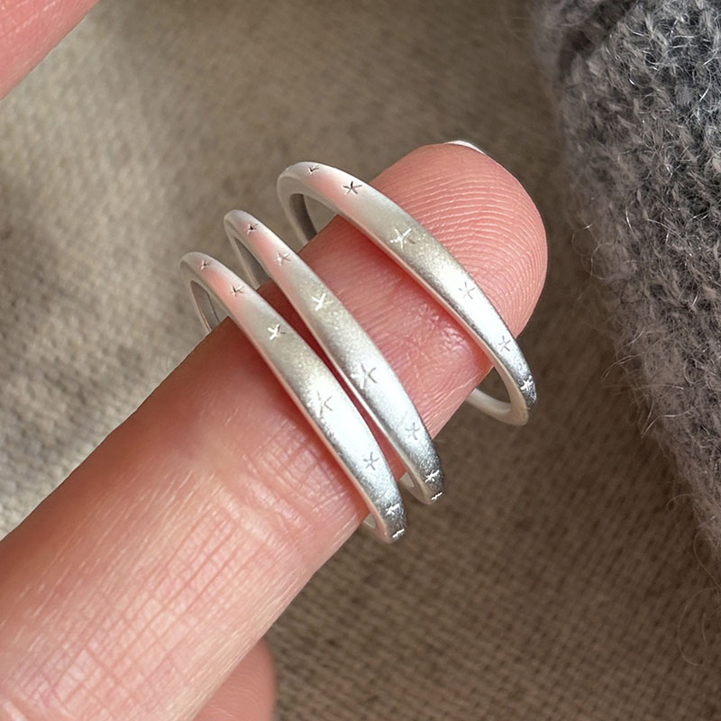 Statement Cocktail Ring - خواتم فضة استرلينية عيار 925 للنساء