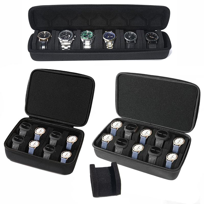 صندوق تخزين الساعات بـ 6/10 فت - مراجعة Jewelry Box Organizer Watches وسعره
