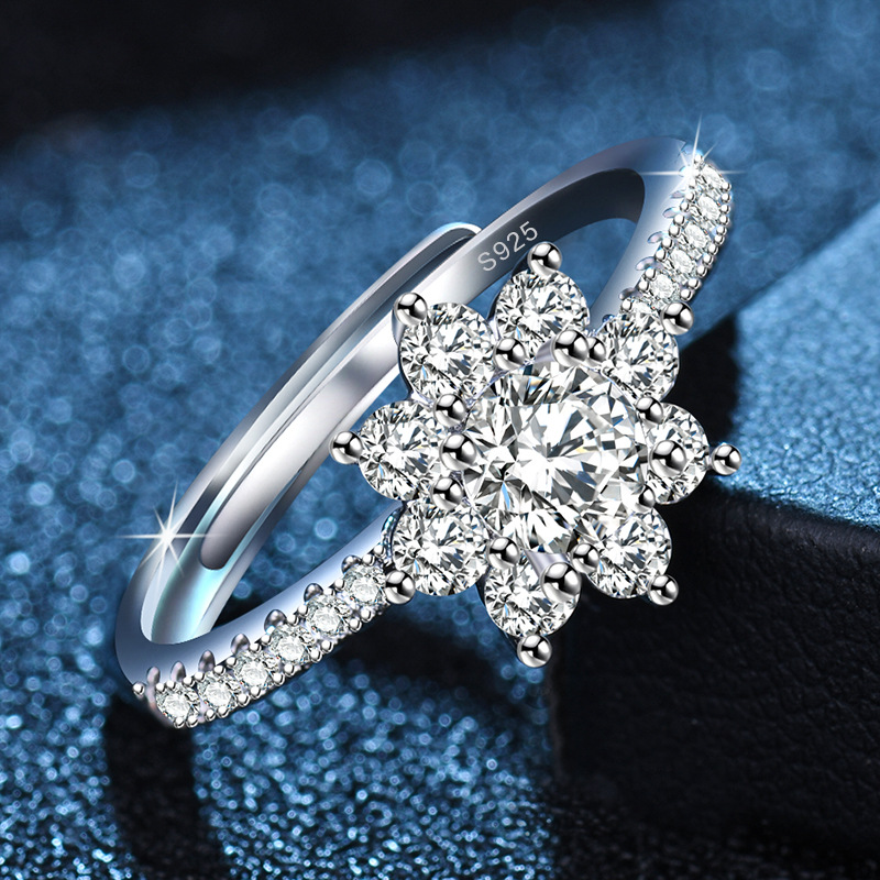 خواتم من الفضة الإسترليني عيار - مراجعة Statement Cocktail Ring وسعره