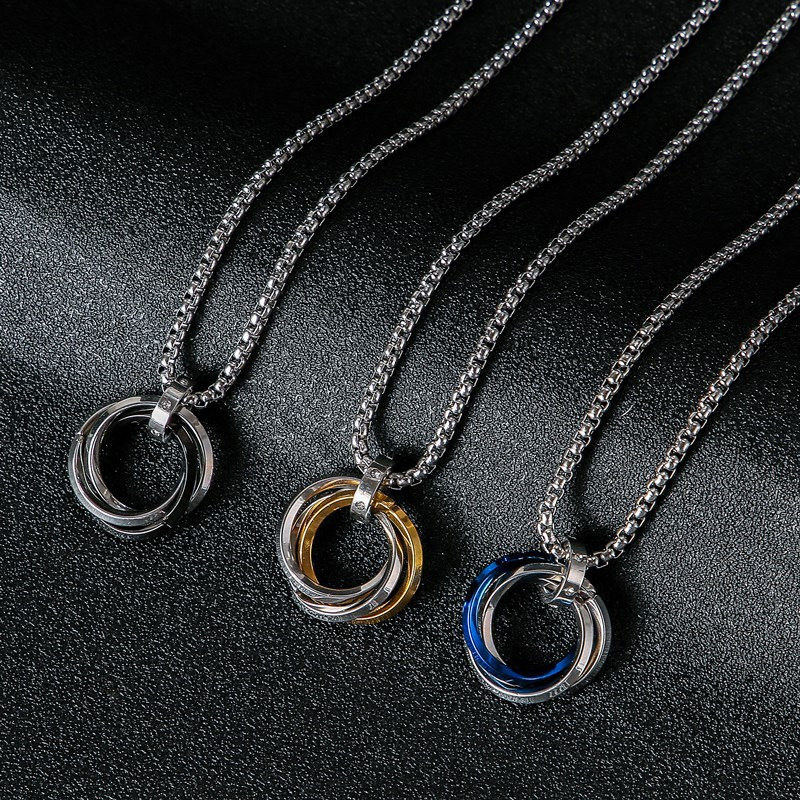 1 قطعة قلادة للرجال الهيب هوب  - مراجعة Mens Dog Tag Necklace وسعره
