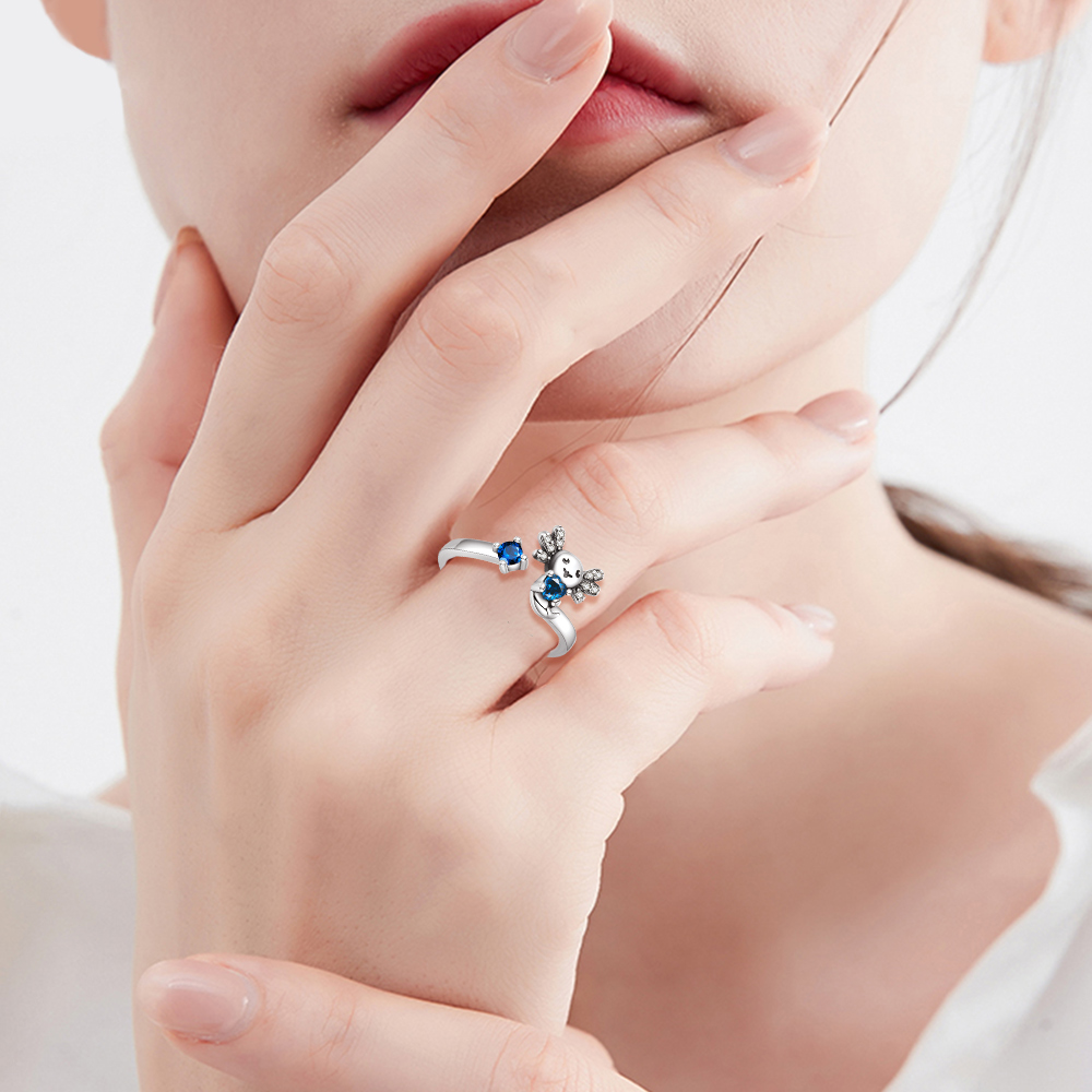 S925 فضة الإبداعية السمندر الأ - مراجعة Statement Cocktail Ring وسعره