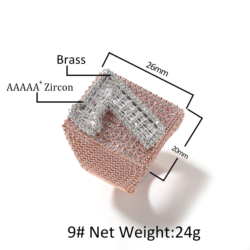 خواتم مربعة كبيرة مخصصة من Uwi - مراجعة Statement Cocktail Ring وسعره