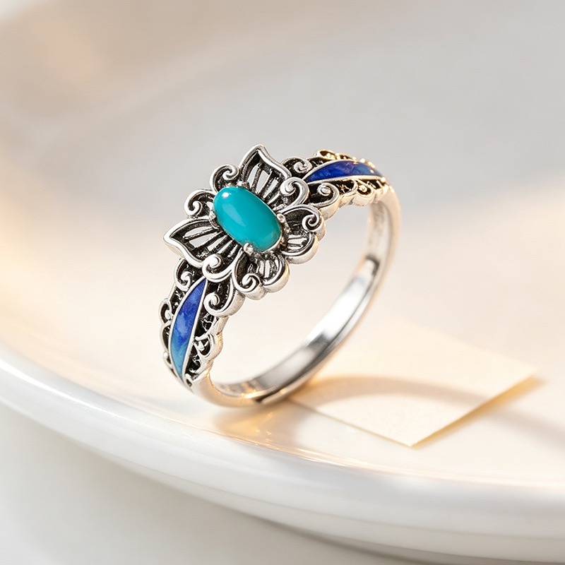 خواتم من الفضة الإسترليني عيار - مراجعة Statement Cocktail Ring وسعره
