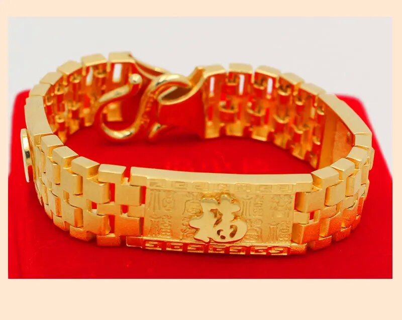 حقيقي 18K الذهب فو شخصية حزام  - مراجعة Jewelry Type Watches وسعره