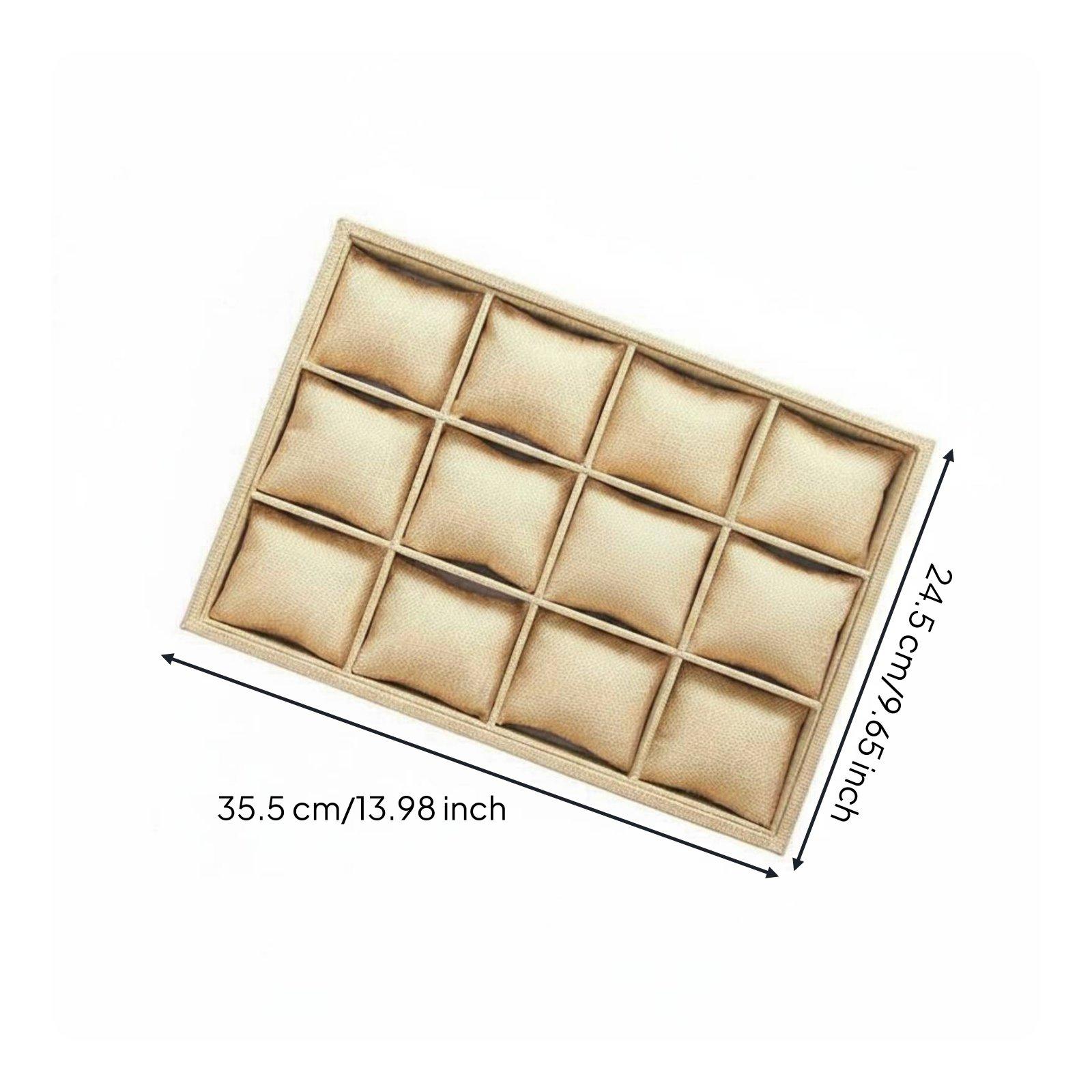 حامل مجوهرات من قماش الكتان، ص - مراجعة Jewelry Box Organizer Watches وسعره