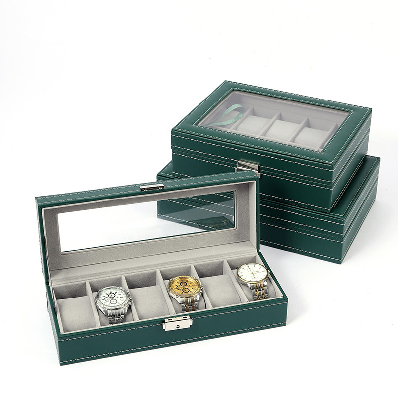 صندوق تخزين ساعات جلدي أوروبي، - مراجعة Jewelry Box Organizer Watches وسعره