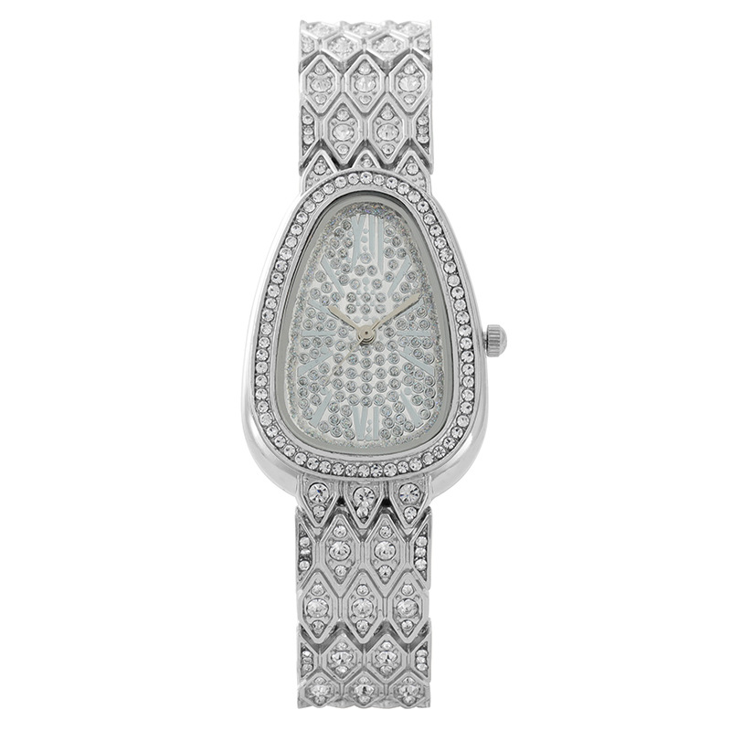 ساعة يد فاخرة على شكل ثعبان مر - مراجعة Jewelry Diamond Watches وسعره