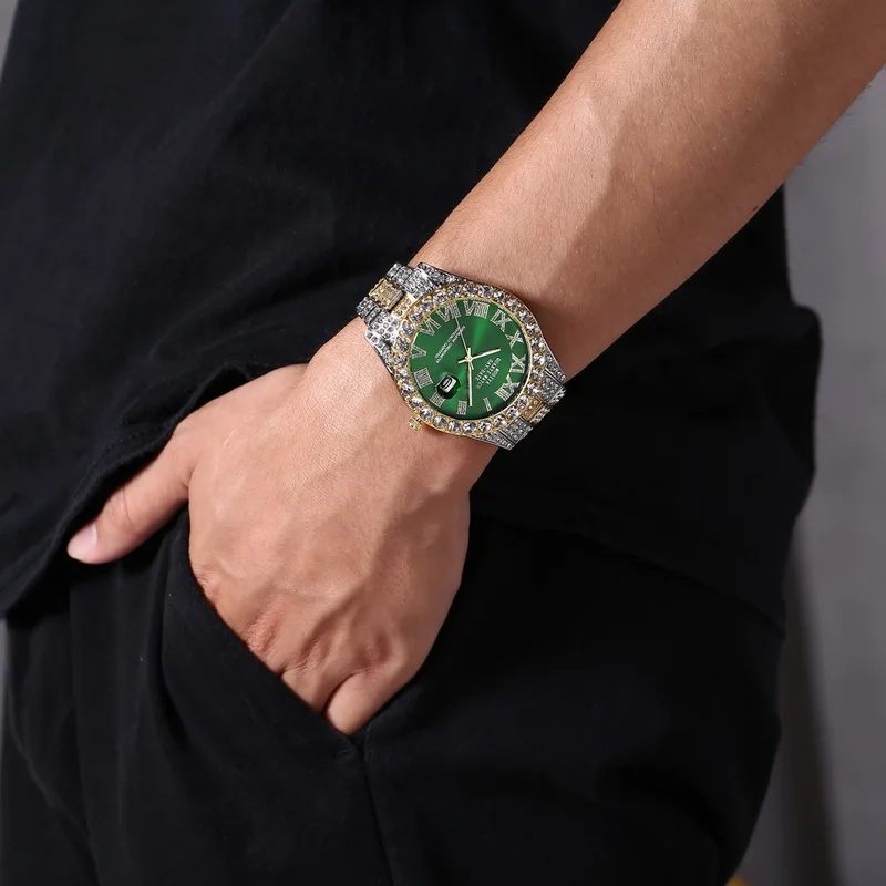 ساعة يد كوارتز ذهبية مرصعة بأح - مراجعة Jewelry Type Watches وسعره