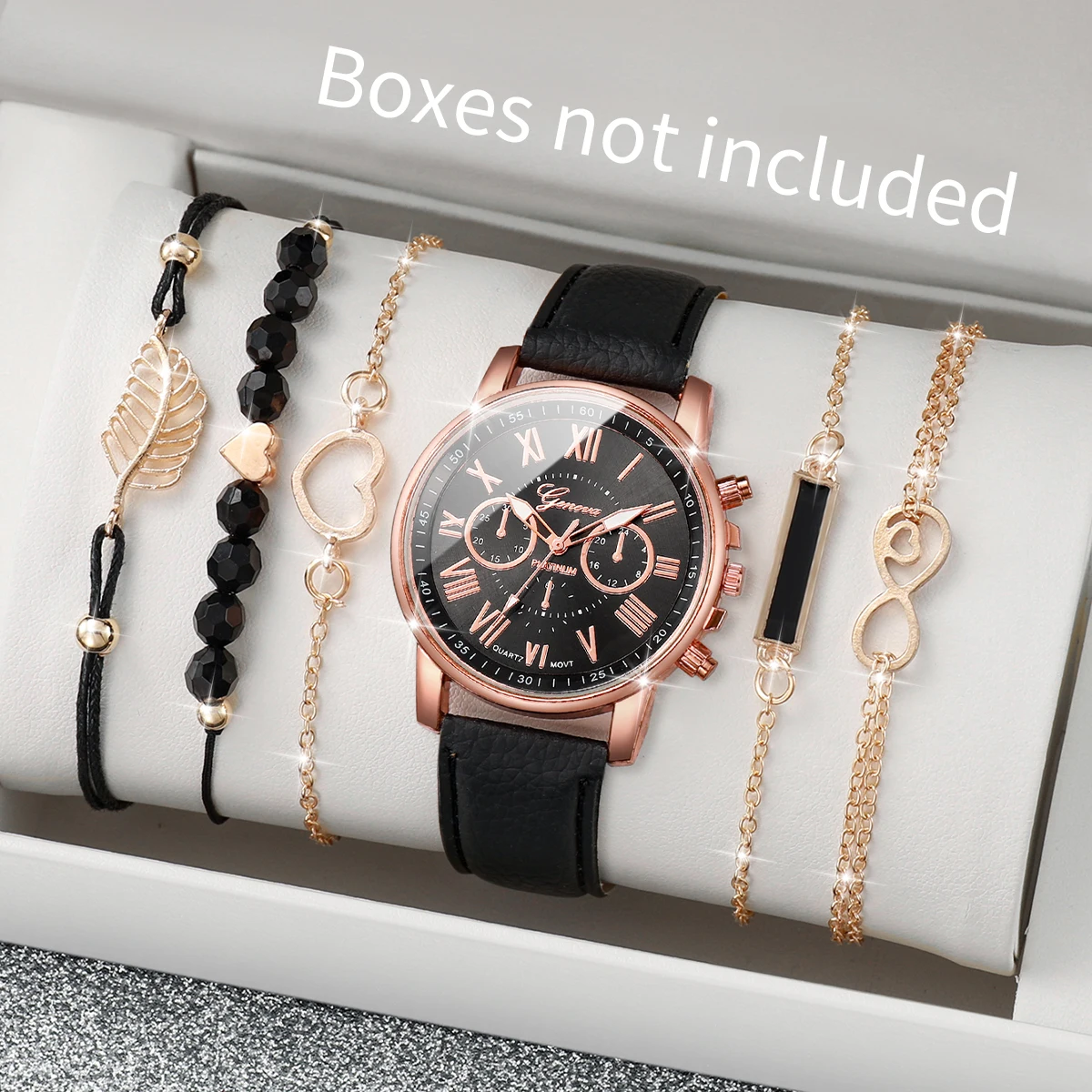 مجموعة ساعات نسائية مفاجئة في  - مراجعة Jewelry And Watches Box وسعره