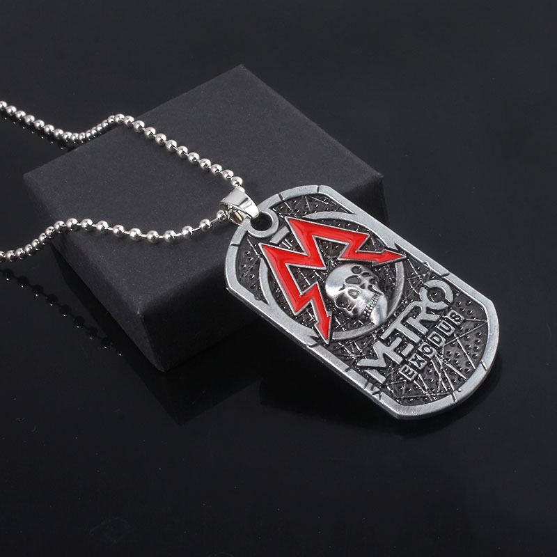 لعبة مترو الخروج 2033 المفاتيح - مراجعة Mens Dog Tag Necklace وسعره