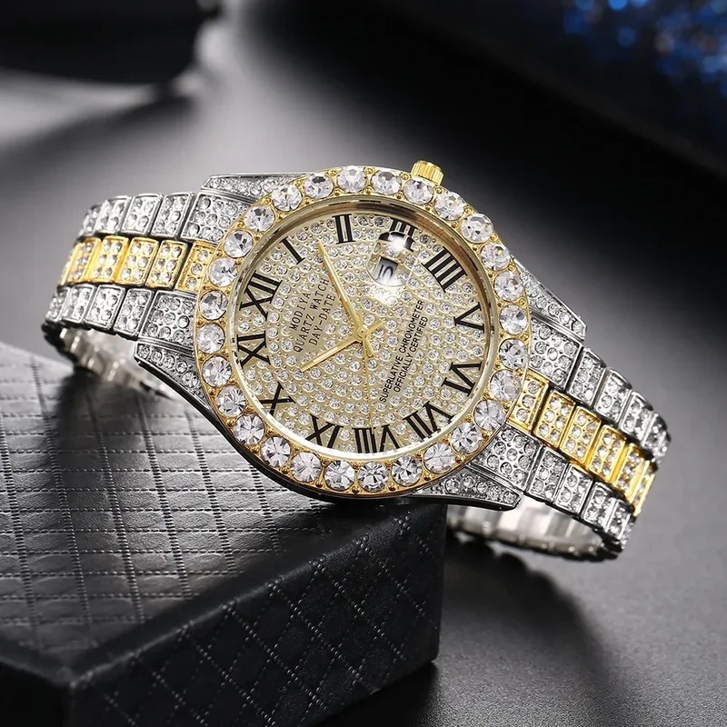 ساعة كوارتز فاخرة مطلية بالذهب - مراجعة Jewelry Type Watches وسعره