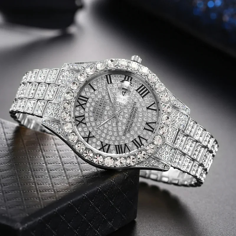 ساعة كوارتز فاخرة مطلية بالذهب - مراجعة Jewelry Type Watches وسعره