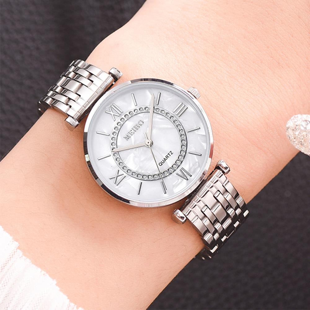 فاخر كريستال نساء ساعات يد الع - مراجعة Jewelry Diamond Watches وسعره