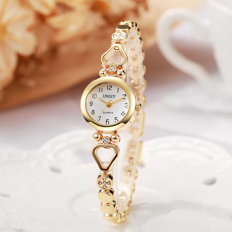 ساعات يد نسائية أنيقة، ساعات ف - مراجعة Jewelry Watches Gold وسعره