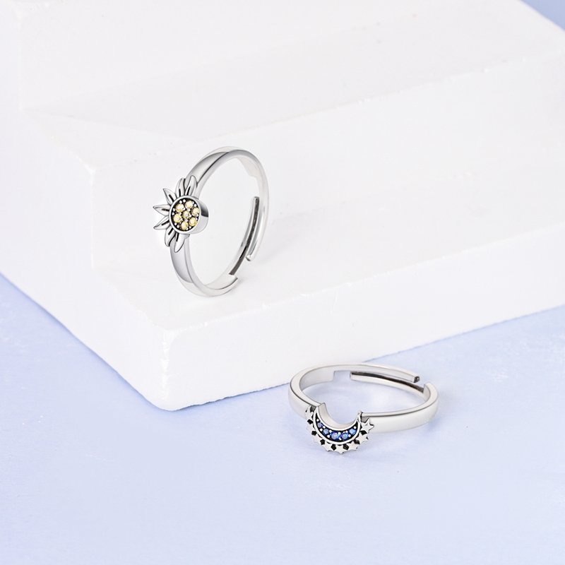 خاتم فضة 925 بتصميم الشمس والق - مراجعة Statement Cocktail Ring وسعره
