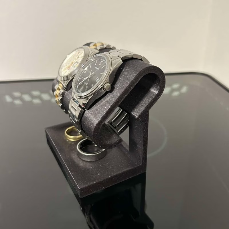 حامل عرض مزدوج للساعات والمجوه - مراجعة Jewelry Box Organizer Watches وسعره