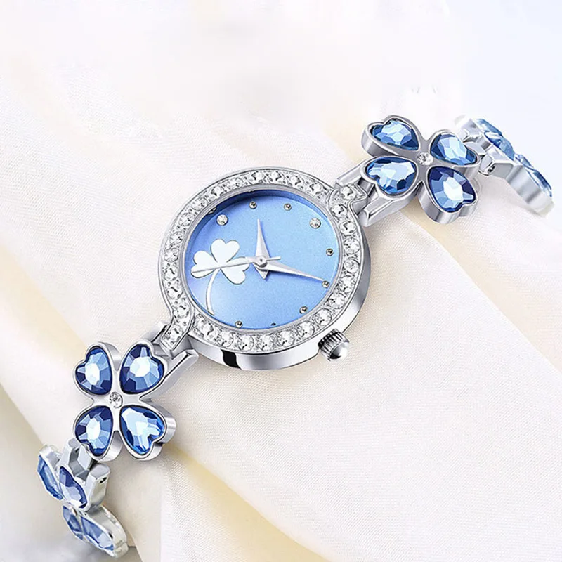 ساعة كوارتز نسائية مربعة من ال - مراجعة Jewelry Diamond Watches وسعره