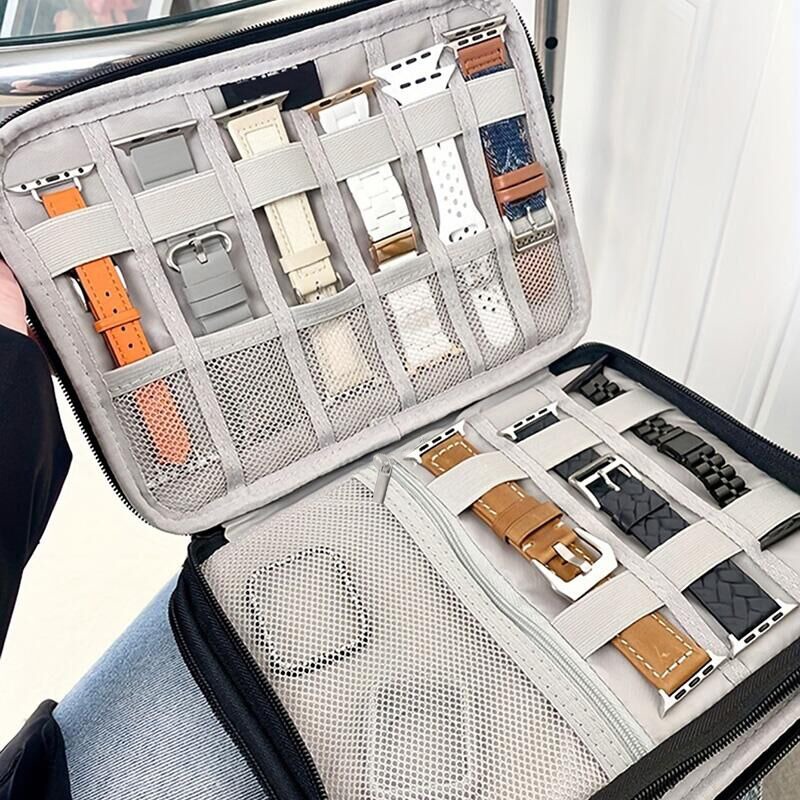 حقيبة لحزام ساعة أبل، علبة تخز - مراجعة Jewelry Box Organizer Watches وسعره