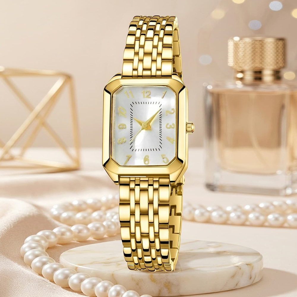 قطعة واحدة من إكسسوارات الساعا - مراجعة Jewelry Watches Gold وسعره