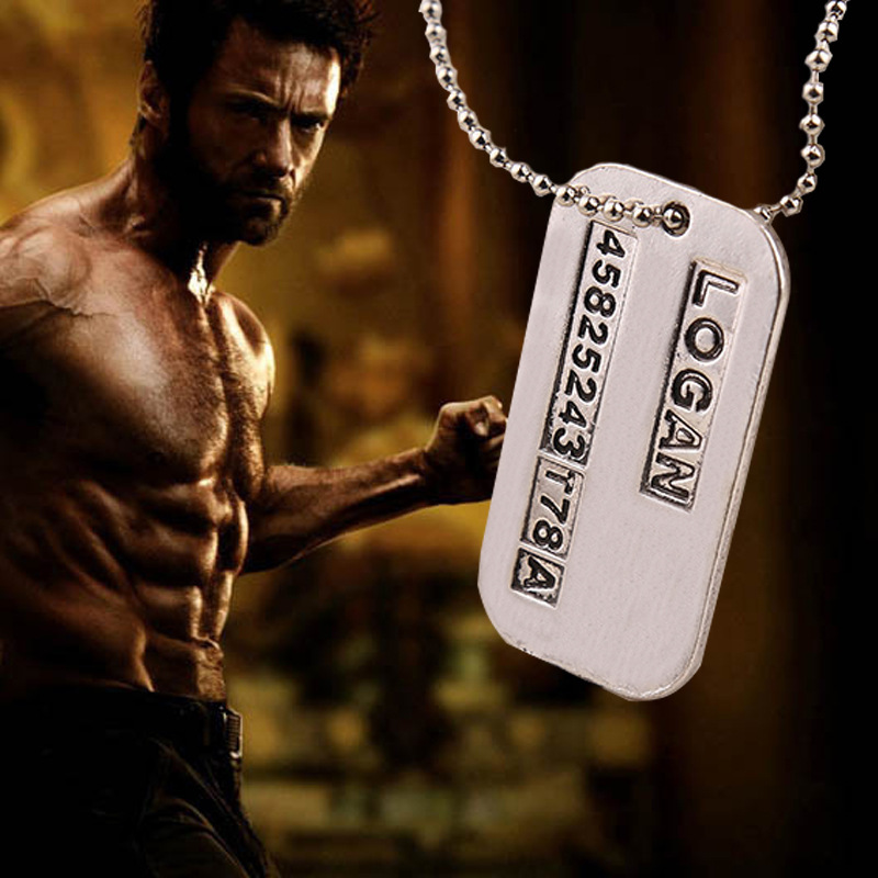 X الرجال قلادة لوجان هيو جاكما - مراجعة Mens Dog Tag Necklace وسعره