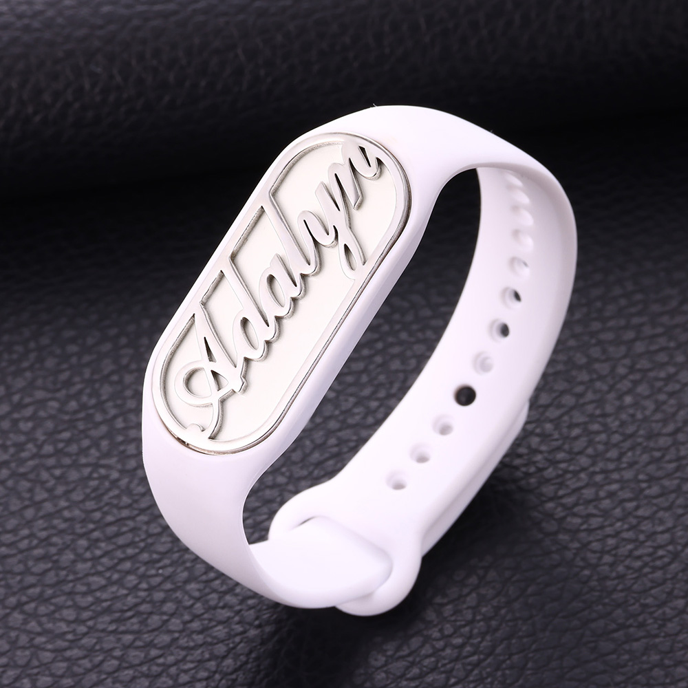 1 قطعة سوار اسم مخصص للنساء ال - مراجعة Jewelry Watches Gold وسعره