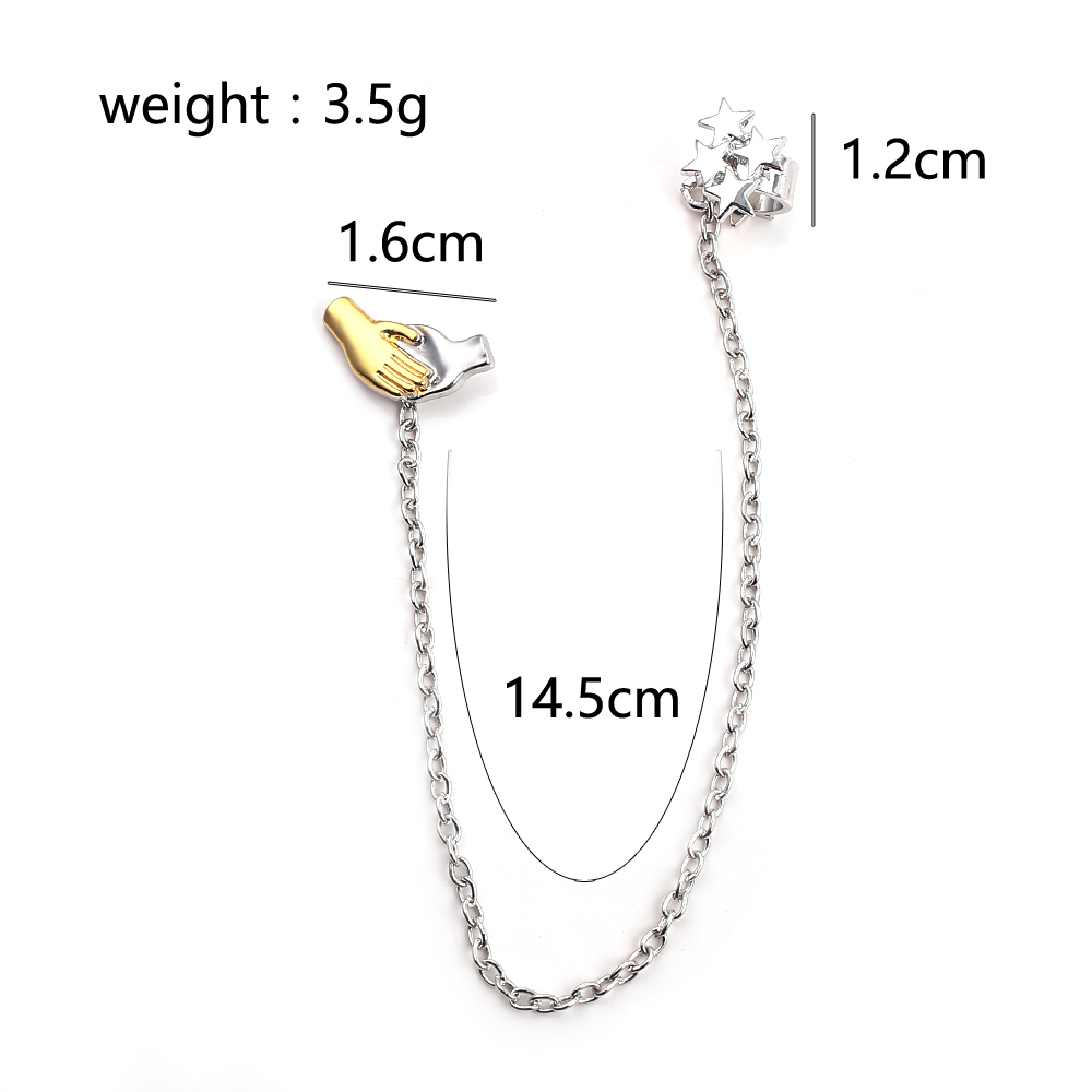 أقراط متدلية على شكل نجمة بنمط - مراجعة Drop Earrings وسعره
