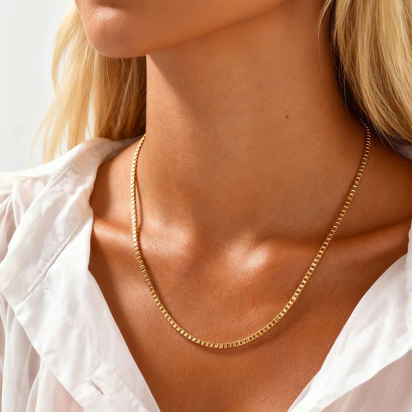 سلسلة رفيعة 1/2/3 مم للرجال وا - مراجعة Mens Dog Tag Necklace وسعره